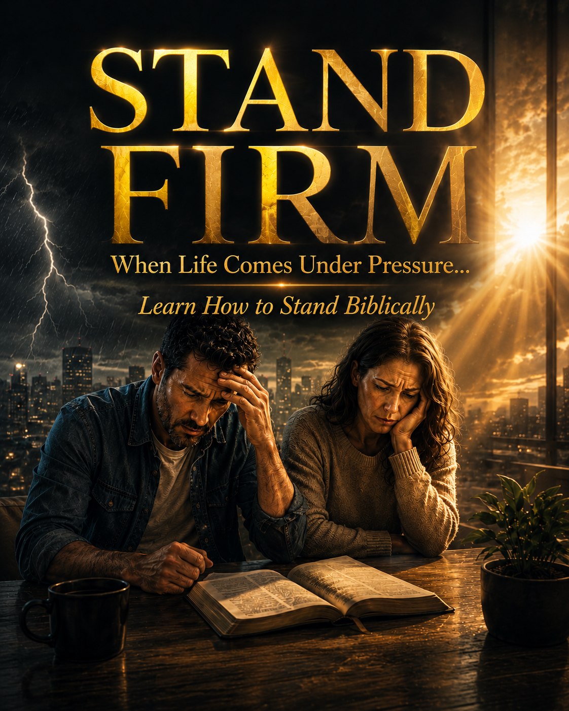 Stand Firm When Life Comes Under Pressure… Learn How to Stand Biblically